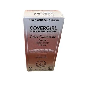 Covergirl Clean Fresh Skincare Color Correcting Serum Primer Deep Skin Tone 30mL